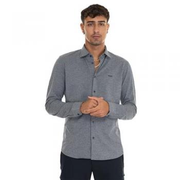 BOSS Slim Fit Hemd Mysoft Blau Herren Größe L