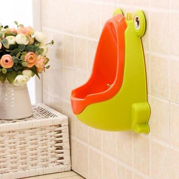 Children's Frog-Shaped Urinal with Suction Cup for Bathroom Training