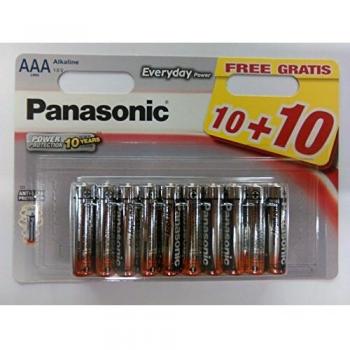 Panasonic AAA Everyday Power Batteries 10+10