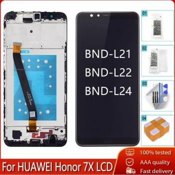 Pantalla Táctil Honor 7X 5,93 + Marco + Kit de Montaje