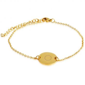 GD Good.Designs ® Initialen Armband für Frauen | Mädchen mit Gravur O Olaf