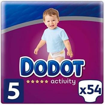Dodot Aktiv‑Windeln 5, 54‑Pack – 11–16 kg