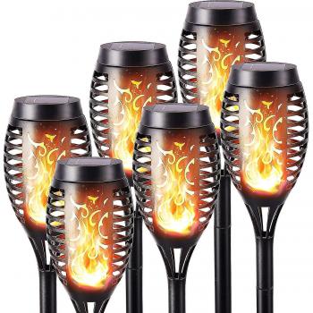 Brûleur Solaire de Jardin 6 Pack