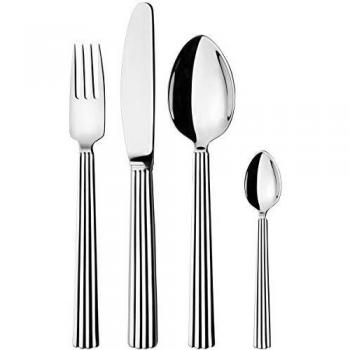 Georg Jensen Stainless‑Steel Table Set – 26.2 x 24.7 x 4.1 cm