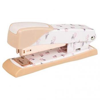 Heftgerät Rosegold Idena 10421 – Standard‑Klammer 24/6, 20‑Blatt‑Version