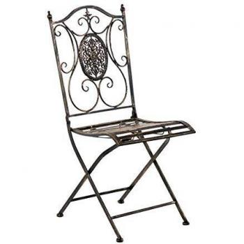 Sedia da Giardino in Ferro Pieghevole Sibell