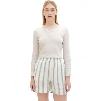 Camiseta de mujer con botones de Tom Tailor