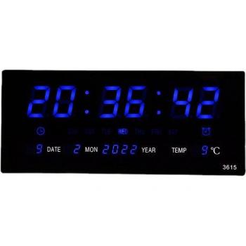 Luminous Electronic Clock with Alarm and Temperature Display