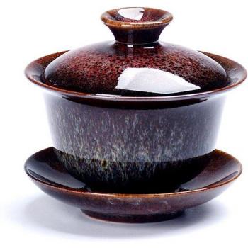 Celadon Gaiwan Teekanne mit Knistern-Glasur