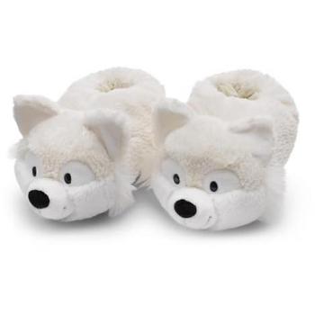 Zorro Polar Vanja Verde Pantuflas de Peluche