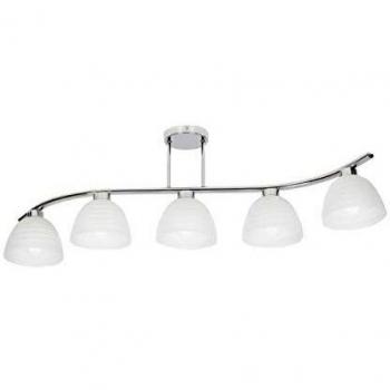 Cromo Candice Plafon 5 Luci
