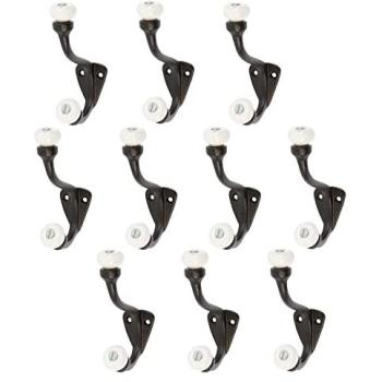 1000 mm × 1000 mm Ceramic Ball Hook Kit – 10 Pieces in Black