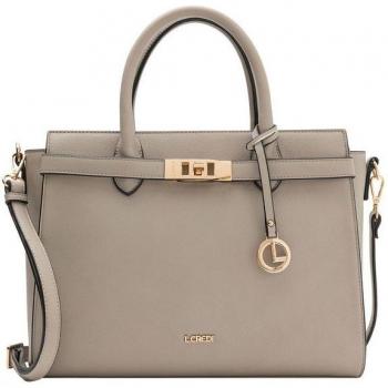 L.Credi, Damenhandtasche Konstanze, Grau