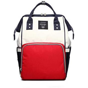 Baby Diaper Rucksack, Unisex, Multi-function, Waterproof, with Pushchair Straps, Change Bag, for Mum and Dad (Royal Blue)