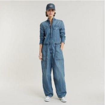 Mono Denim Verde y Azul G-Star Cocoon L Mujer con Algodón Orgánico