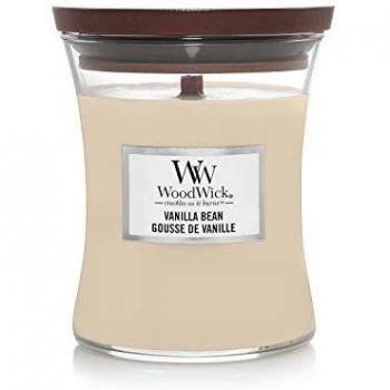 Vanilla Bean Woodwick Candle with Crackling Wick