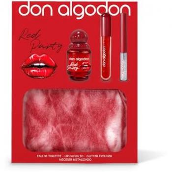 Colonia Don Algodón 30 ml en Caja Roja – Set Completo