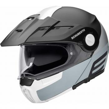 Schuberth E1 Cut Klapphelm Schwarz/Grau 63