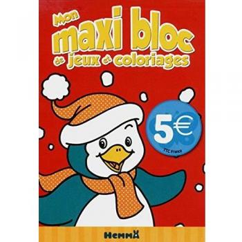 MON MAXI BLOC DE JEUX ET COLORIAGES