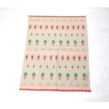 David Fussenegger BABYDECKE LUCA Pastellrosa „Coco‑Nacht“ 70/90