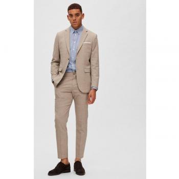 Pantalón de vestir Slim Fit de lino Selected