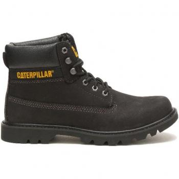 Caterpillar para hombre. P110425 Botines de Piel Colorado 2.0 negro (42), Plano, Cordones, Casual, Caterpillar outlet 2024