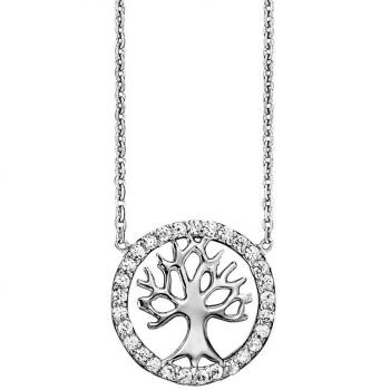 Julie Julsen Chic Damenanhänger Kette 925 Silber, 37 cm – JJNE2780.1