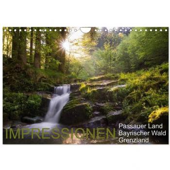 Impressionen Passauer Land Bayrischer Wald Grenzland (Wandkalender 2025 DIN A4 quer) CALVENDO Monatskalender
