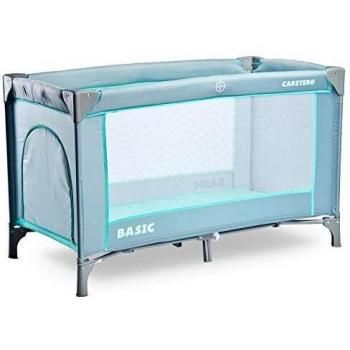 Caretero, Letto da Viaggio Compatto Grigio