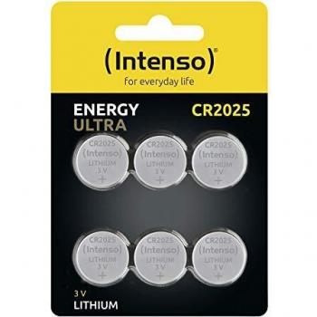 Intenso 6 pièces CR2025 3V 160mAh lithium
