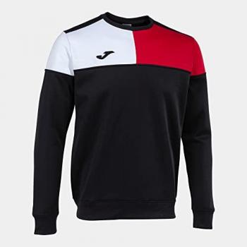 Sudadera Joma Crew V Hombre Niño Negro Rojo Blanco