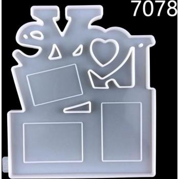 DIY Valentine's Day Photo Frame Mold