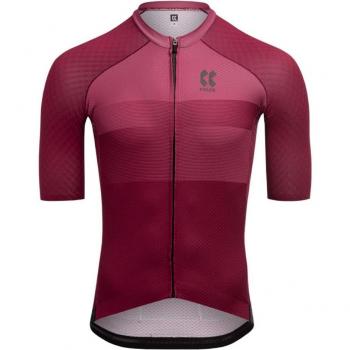 Haut de maillot Kalas Passion série Z1, manches courtes, coloris grenat, grandeur 3XL