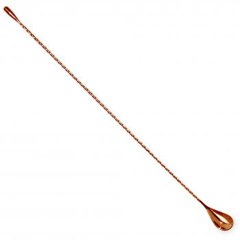 Copper 40 cm Drop‑Mixing Kitchen Spoon