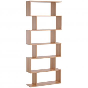 HOMCOM Modern S-Shape Storage Cabinet