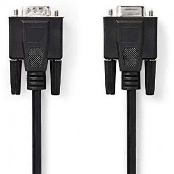 Nedis VGA Male to Female Cable 2.0m Black