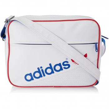 Adidas Originals Metro Bag – One Size, White & True Blue