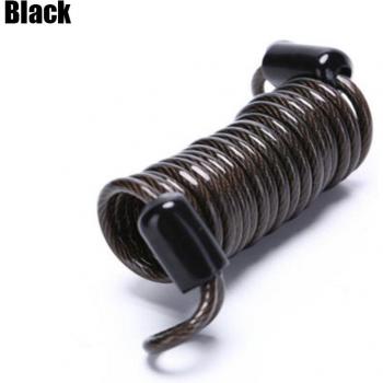 Bicycle Anti-Theft Spring Lock Cable with Disc Alarm