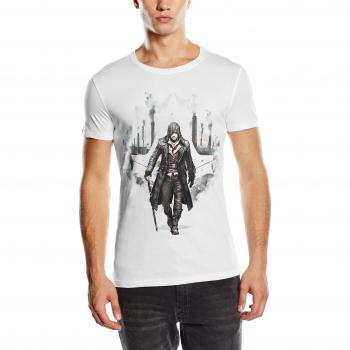 Assassins Creed Syndicate Jacob Frye Herren T-Shirt L Weiß