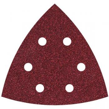 Wolfcraft Klett-Schleifpapier 105 mm Körnung 40 5 Stück
