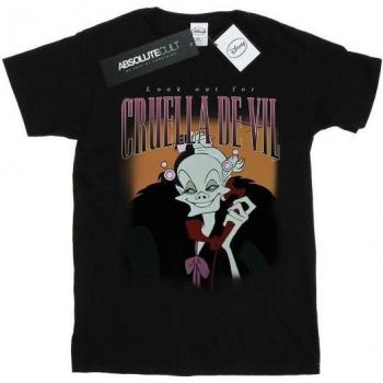 Camiseta de Niña Cruella De Vil Estilo Homenaje