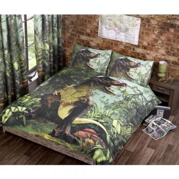 Green T-Rex Bedding Set