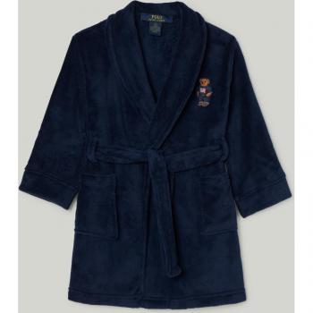Accappatoio Polo Ralph Lauren 8P0042 Blu Scuro di Lusso