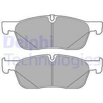 Kit pastiglie freno DELPHI per LAND ROVER e JAGUAR LP3166