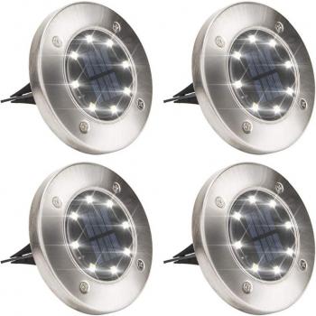 Disque LED Solaire Imperméable
