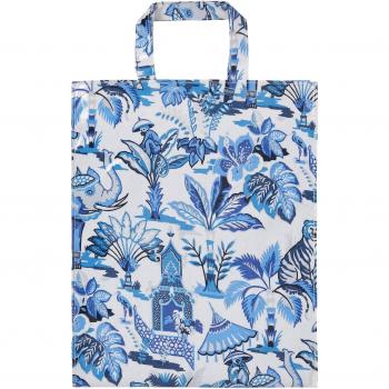 Indien Blau Shopper Medium von Ulster Weavers