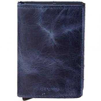 Navy Secrid Slimwallet – Classic Leather