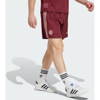 Pantaloncini Sportivi FC Bayern Terrace JF0598 Rosso XL