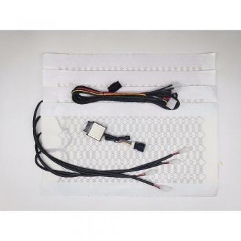 Winter Warmer Heated Seat Covers with 4 Pads and Dual Switch