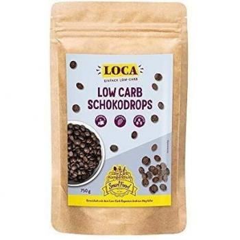 Kohlenhydratreduzierte Schokodrops von LOCA (750g)